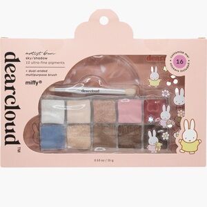 Miffy Eyeshadow Palette - 10 Ultra-Fine Pigments